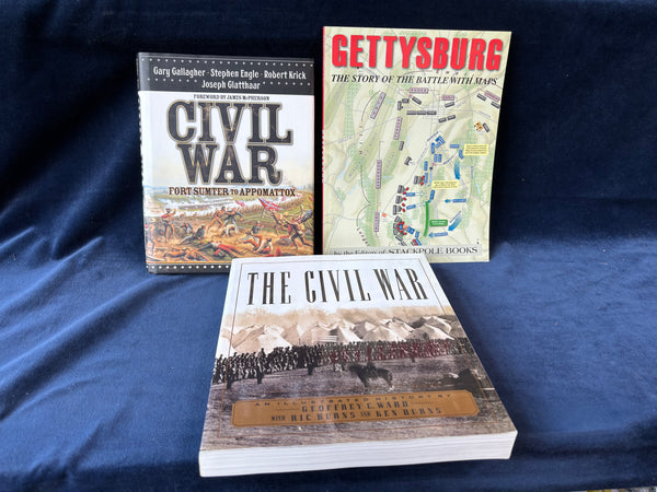 Civil War Book Lot (3)