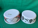 Martha Stewart Christmas Nesting Bowls with Lids – Set of 3