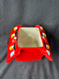 Snoopy Christmas Ceramic Cookie Jar *Read Description*