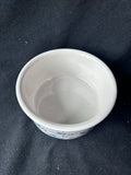 Harry Barker Blue Toile Stoneware Dog Bowl