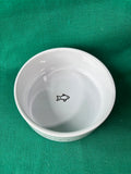"GOOD KITTY" Fish Stoneware Cat Bowl