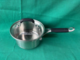 Calphalon Cooking With 1QT Sauce Pot Black Soft Grip Silicone Handle