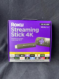 Roku Streaming Stick 4K/HDR/Dolby Vision Streaming Device with Roku Voice Remote, Sealed