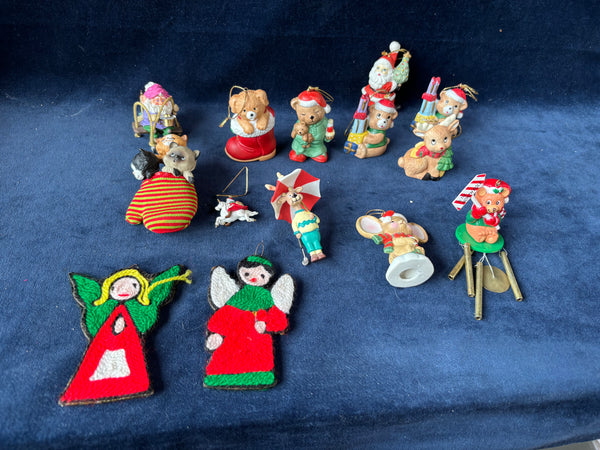 Assorted Christmas Ornament Lot