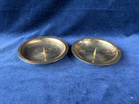 Pair Of Brass Candle Holders