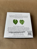 Williams Sonoma Palm Leaf Coasters Set Of 4