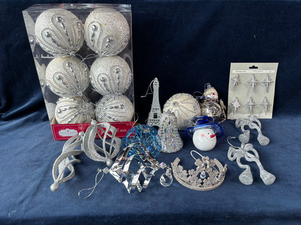 Assorted Christmas Ornaments Lot