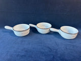 Set Of 3 Villeroy & Boch Botanica Open Pans With Handles