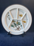 Set Of 4 Villeroy & Boch Luxembourg Botanica Fondue Plates