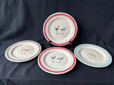 Set Of 4 Sonoma Homestead Ceramic Plates