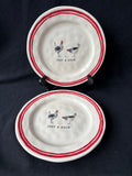 Set Of 4 Sonoma Homestead Ceramic Plates