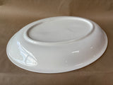 Primula Blue And White Sponge-ware Serving Platter