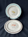 Set Of 4 Sonoma Homestead Ceramic Plates