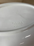 Primula Blue And White Sponge-ware Serving Platter