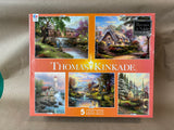 Thomas Kinkade 5-In-1 Puzzle, Appears Unused