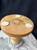 Marble And Wood Cake Stand *Read Description*