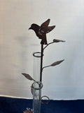 Metal Bird Bud Case Holder *Read Description*
