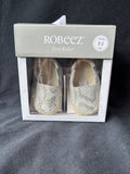 Robeez First Kicks Baby Girl Shoes Size 0-3 Months