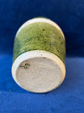 Speckled Green Pottery Vase
