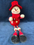 Pair Of Snowman Stuffed Dolls