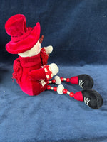 Pair Of Snowman Stuffed Dolls