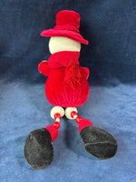 Pair Of Snowman Stuffed Dolls