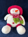 Pair Of Snowman Stuffed Dolls