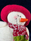Pair Of Snowman Stuffed Dolls