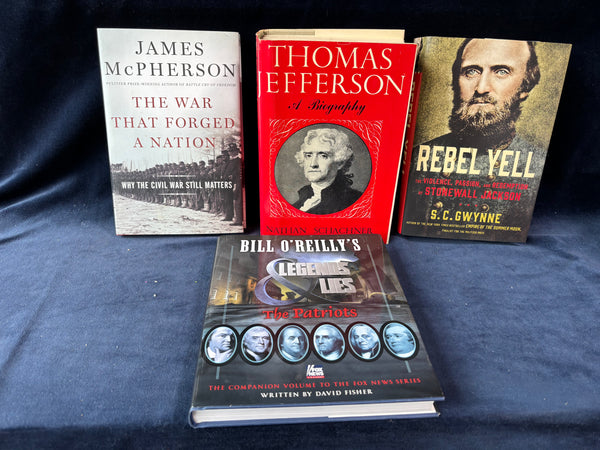 Lot Of War/Historic Figure Books (4)