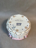 Longaberger 2006 Horizon Of Hope Basket W/Liner, Lid, Protector (B)