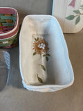 Longaberger 2014 Mother's Day Basket,Cloth & Plastic Liner Lid (C)