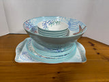 14-Piece Lenox Coastal Breeze Melamine Dish Set