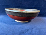 Signed Glazed Pottery Bowl