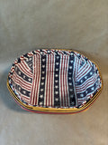 Longaberger Basket W/ Plastic Protector And Liner (H)
