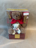 Lenox American Bear 100th Anniversary Boxed Set Plush + Porcelain Teddy Ornament, Appears Unopened