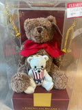 Lenox American Bear 100th Anniversary Boxed Set Plush + Porcelain Teddy Ornament, Appears Unopened