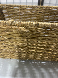 Lot Of 2 Natural Woven Storage Baskets