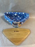 Longaberger 2009 Presidential Inaugural Basket W/ Lid, Liner, Tie-on (K)