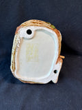 Ceramic Fishing Basket Bird House *Read Description*