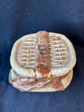 Ceramic Fishing Basket Bird House *Read Description*