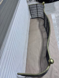 Brass & Metal Mesh Fireplace Fender