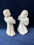 Pair Of Ceramic Angels