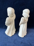 Pair Of Ceramic Angels