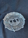 Waterford Crystal Songs of Christmas Dish Plate 5th Edition "O Holy Night" 2000