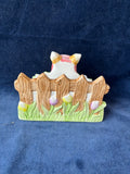 Heartfelt Kitchen Creations Ceramic Bunny Napkin Holder