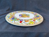 Royal Worcester Fruit Basket Cake Plate
