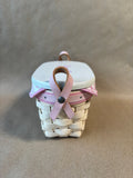 Longaberger 2005 Horizon of Hope Basket W/ Lid & Liner (R)