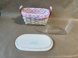Longaberger 2005 Horizon of Hope Basket W/ Lid & Liner (R)