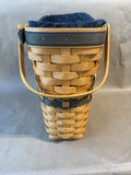 2000 Longaberger Collectors Club Basket With Liner And Protector (S)