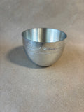 Williamsburg Christiana Campbell’s Tavern Salisbury Jefferson Pewter Cup - Engraved - With Box
